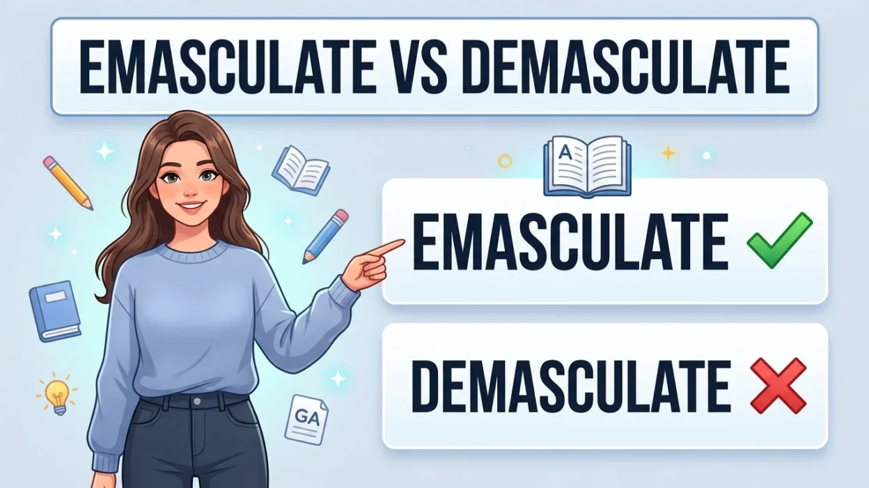 Emasculate vs Demasculate 