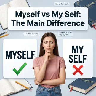 Myself vs My Self: The Main Difference