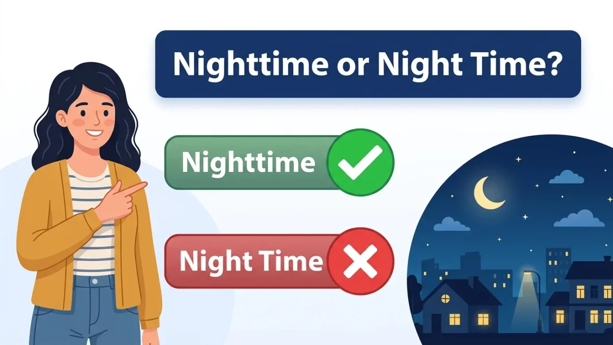 Nighttime or Night Time 
