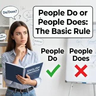 People Do or People Does: The Basic Rule
