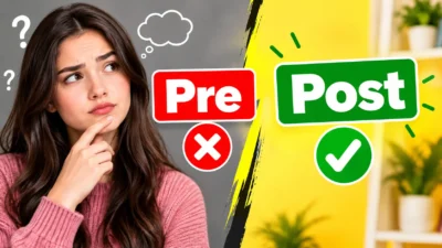 Pre vs Post 