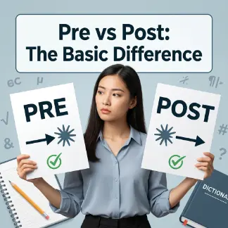 Pre vs Post: The Basic Difference