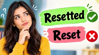 Resetted or Reset 