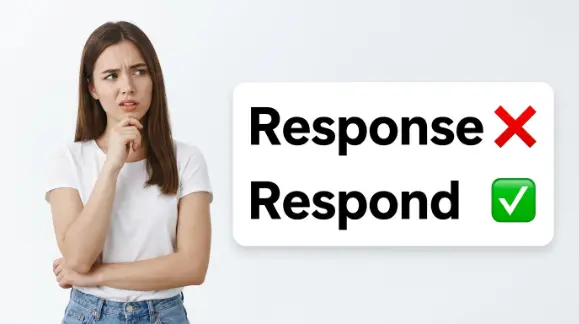 Response or Respond 