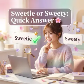 Sweetie or Sweety: Quick Answer 🌸