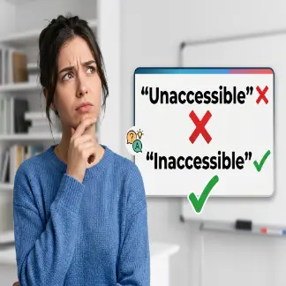 Unaccessible vs Inaccessible: Quick Answer