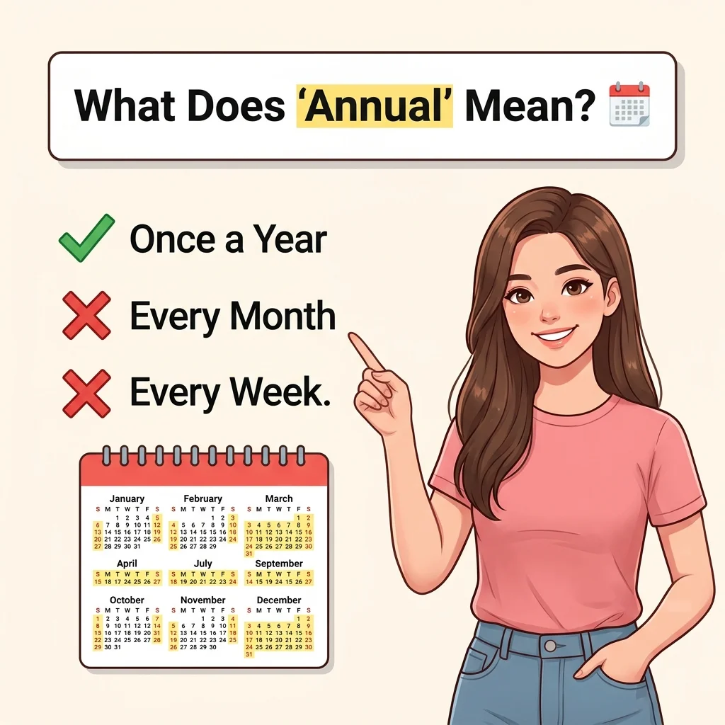 What Does “Annual” Mean? 📅