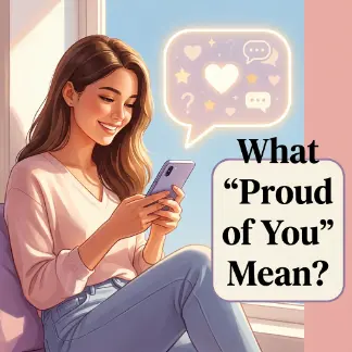 What Does “Proud of You” Mean?