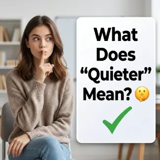 What Does “Quieter” Mean? 🤫