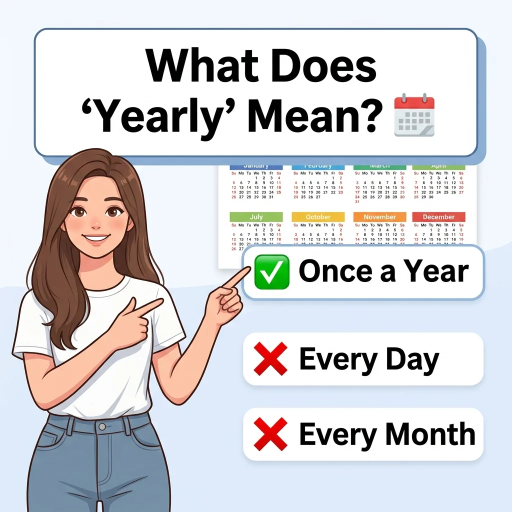 What Does “Yearly” Mean? 🗓️