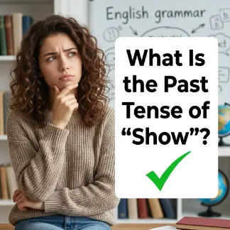 What Is the Past Tense of “Show”?