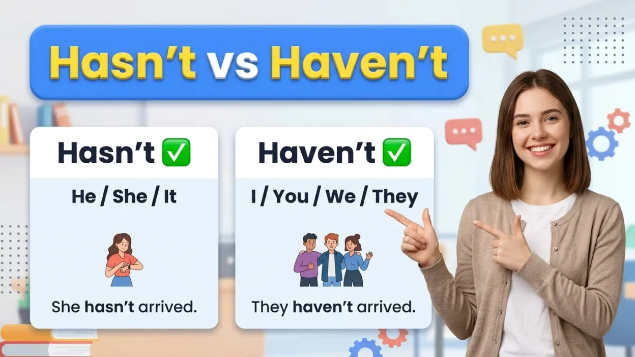 Hasn’t vs Haven’t