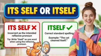 Its Self or Itself