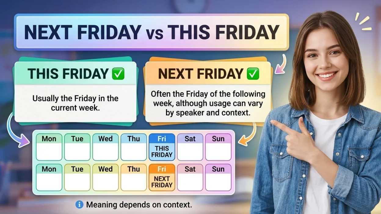 Next Friday vs This Friday