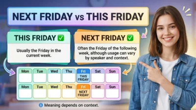 Next Friday vs This Friday