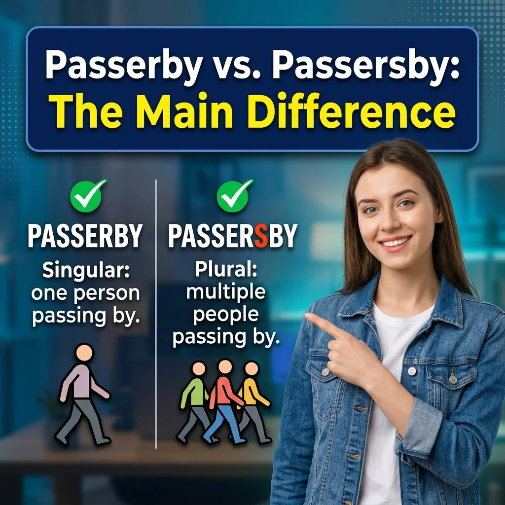 Passerby vs. Passersby: The Main Difference