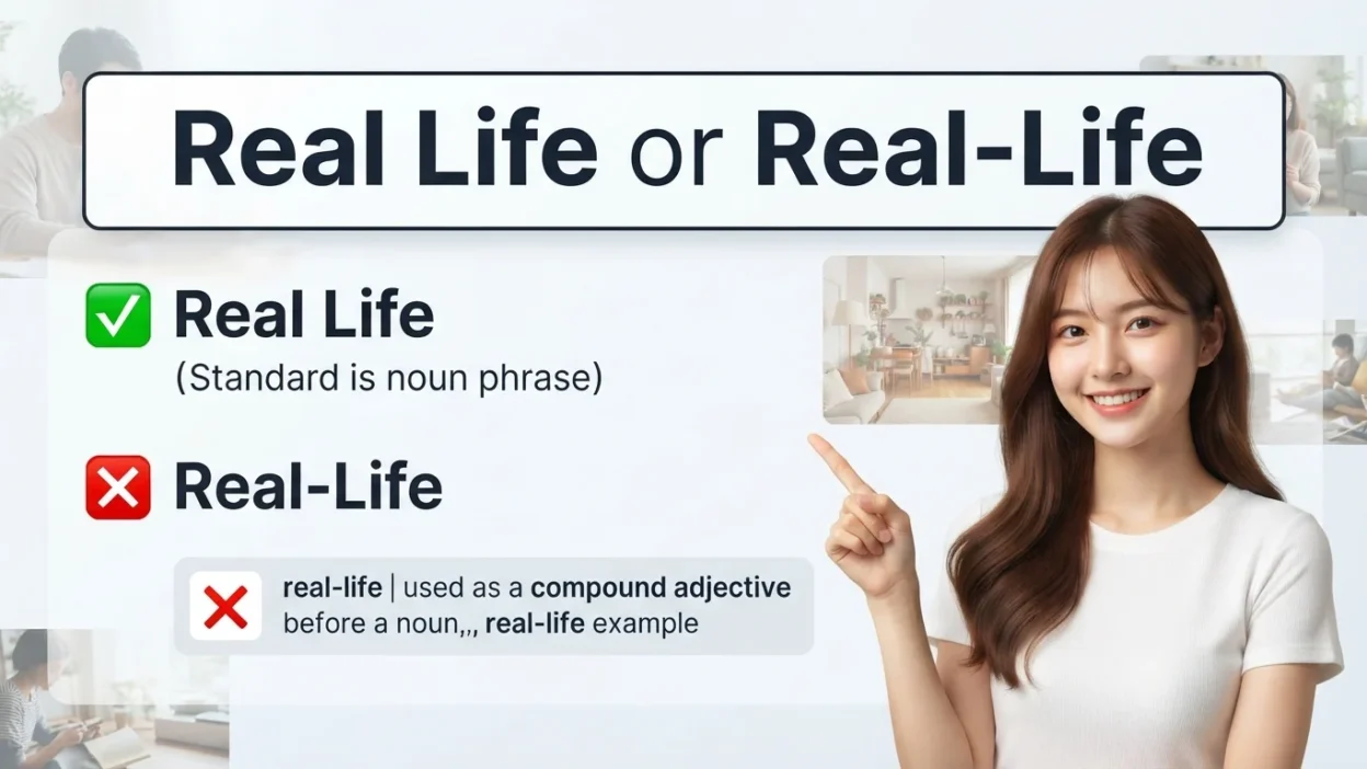 Real Life or Real-Life 