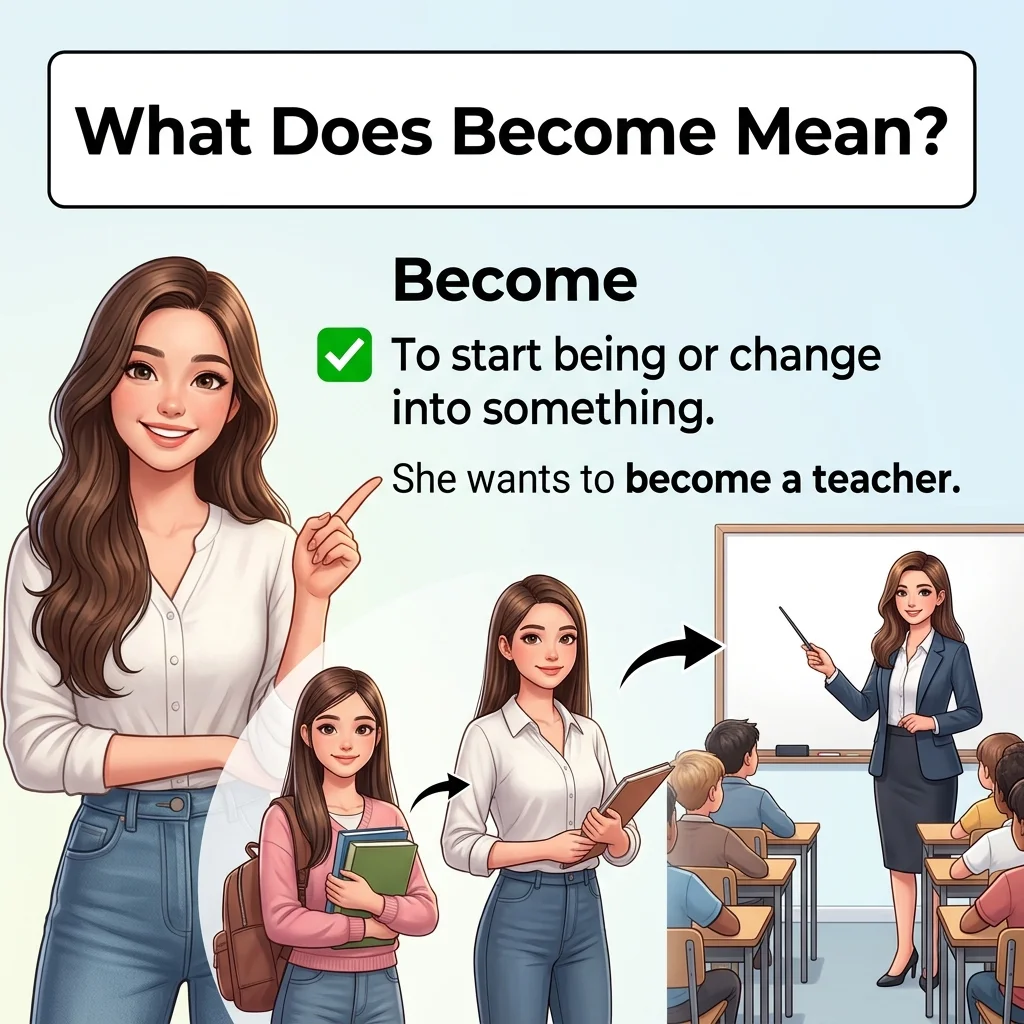 What Does Become Mean?