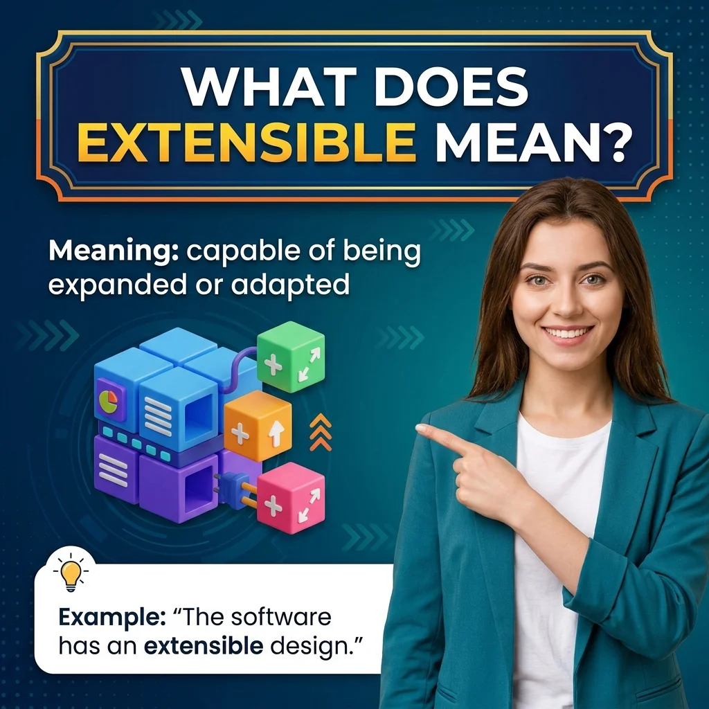 What Does Extensible Mean?