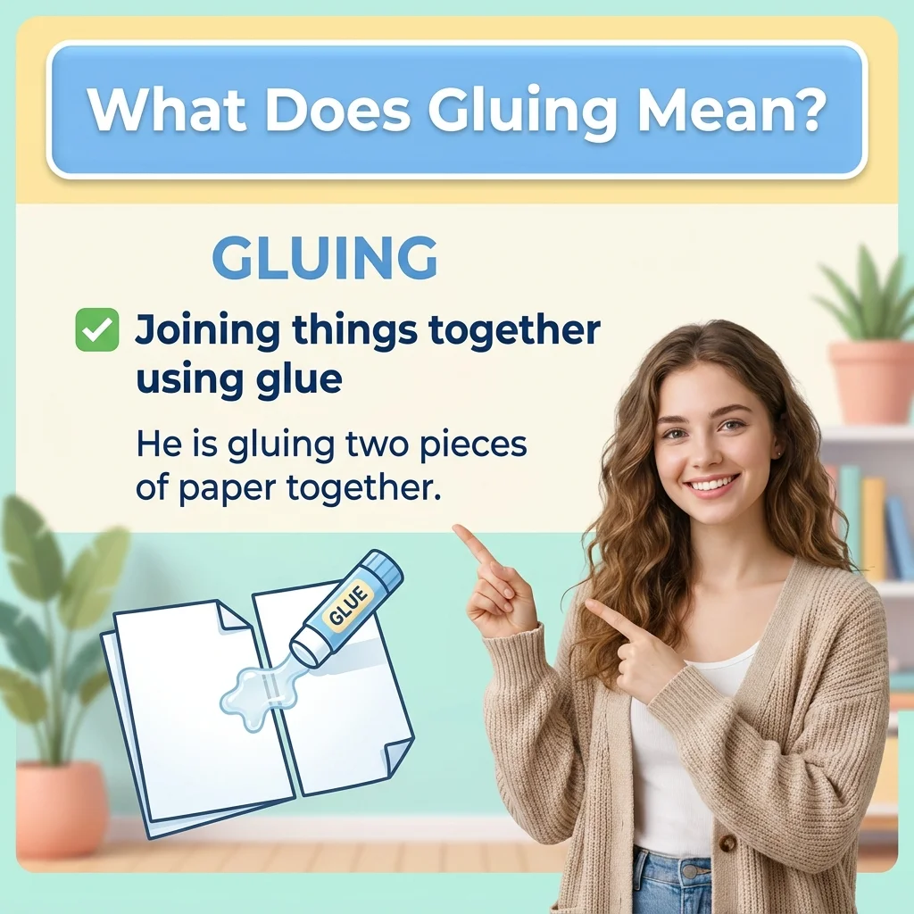 What Does Gluing Mean?