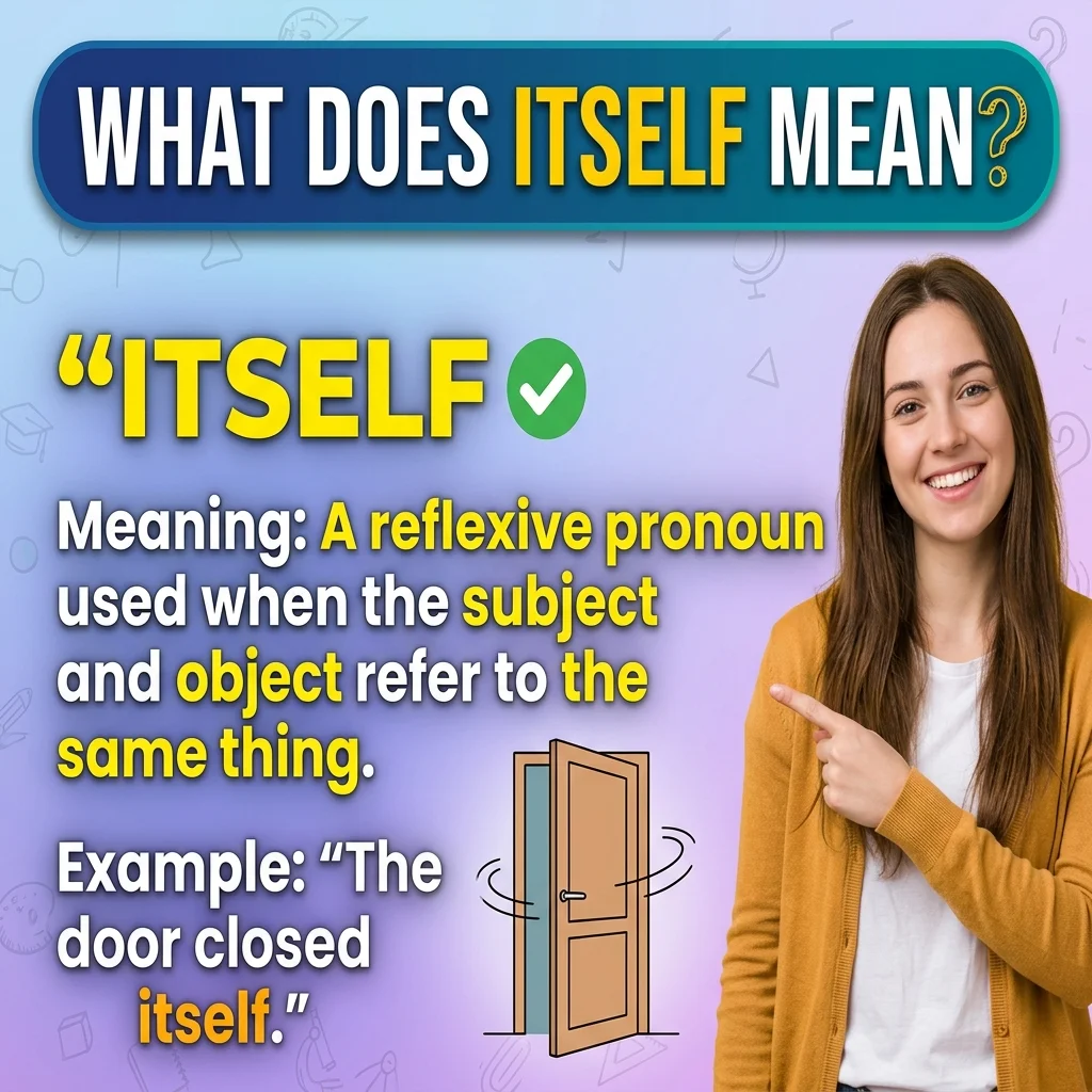 What Does Itself Mean?