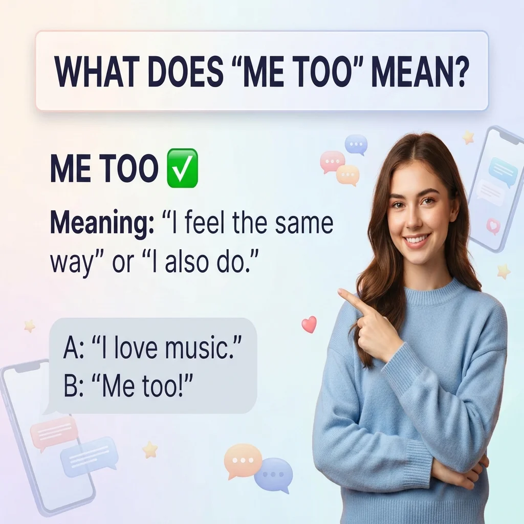 What Does “Me Too” Mean?
