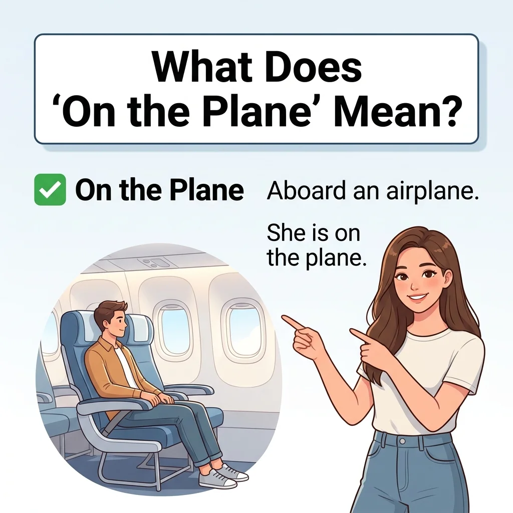 What Does “On the Plane” Mean?