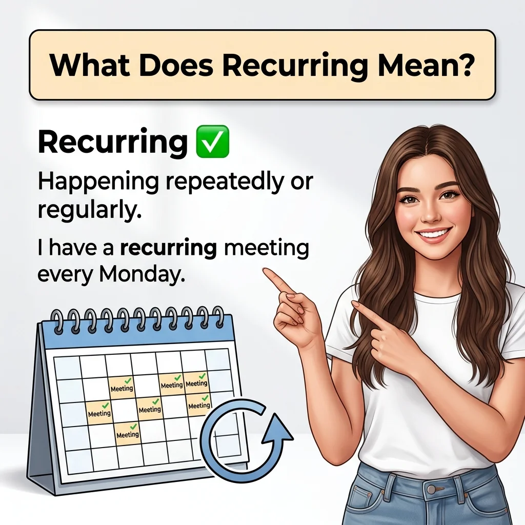 What Does Recurring Mean?