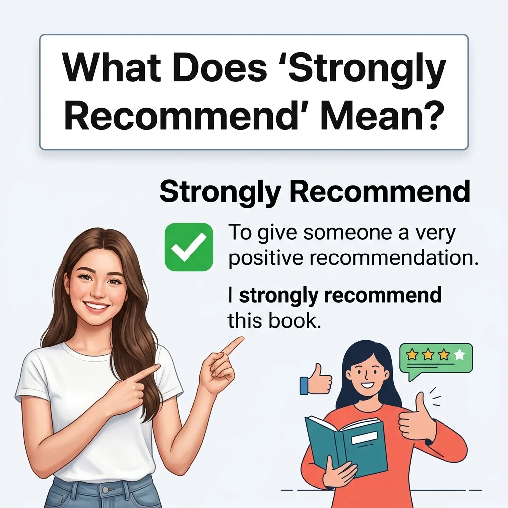 What Does “Strongly Recommend” Mean?
