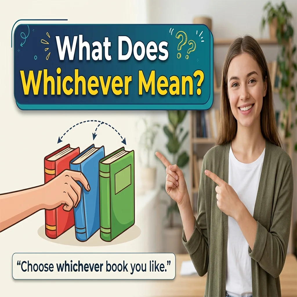 What Does Whichever Mean?